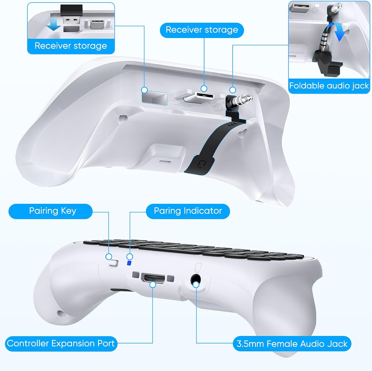 Thumbnail 5 de Elite Game Chatpad Keypad for Xbox Controllers