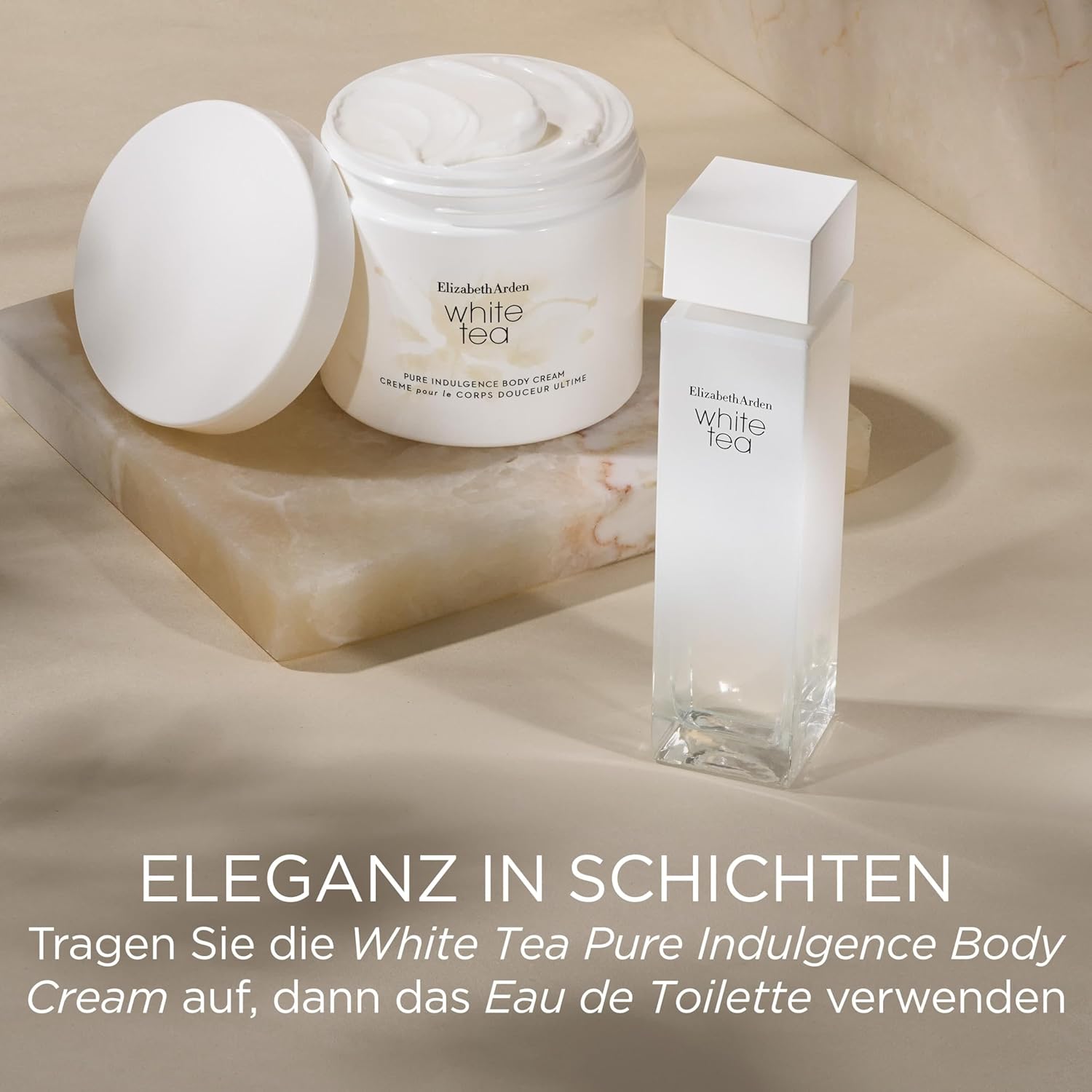 Thumbnail 5 de Elizabeth Arden White Tea Körpercreme mit Duft von weißem Tee – spendet intensive Feuchtigkeit, 400 ml