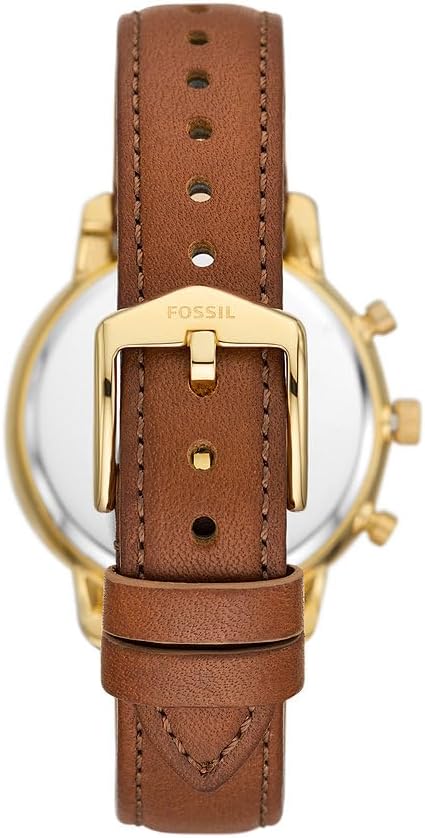 Detalle de Fossil Orologio Neutra da donna con cronografo al quarzo – cassa 36 mm, cinturino in acciaio o pelle