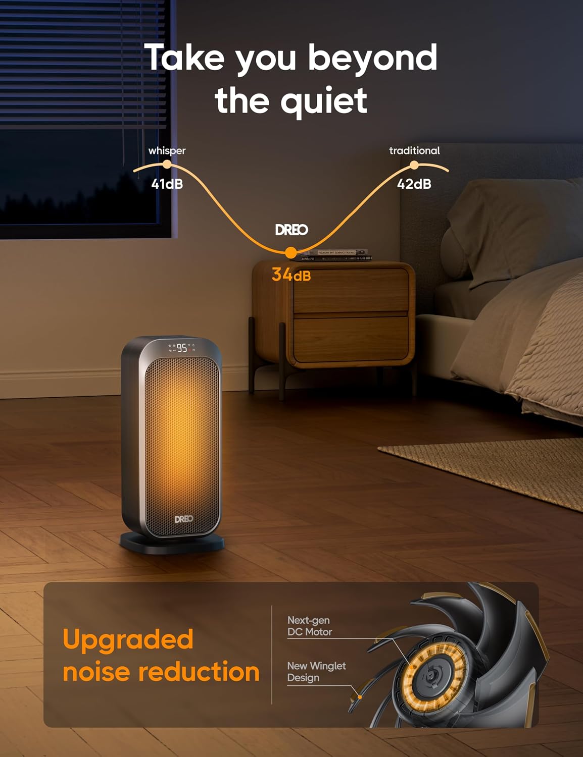 Thumbnail 5 de Dreo Quiet Space Heater 1500W ⚡