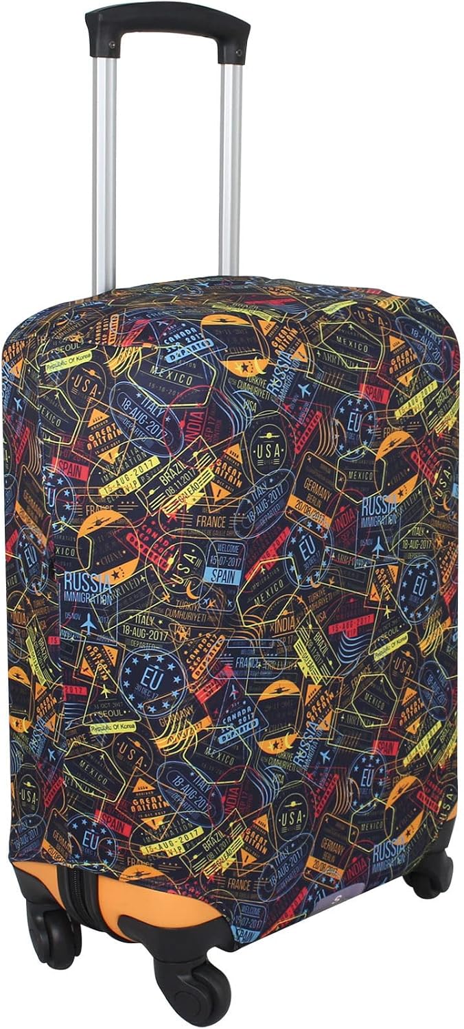 Thumbnail 1 de Explore Land Travel Luggage Cover 18-32 Inch