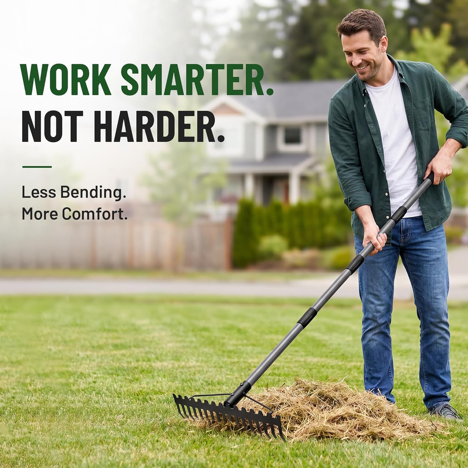 Thumbnail 6 de Walensee 165cm Heavy Duty Garden Rake