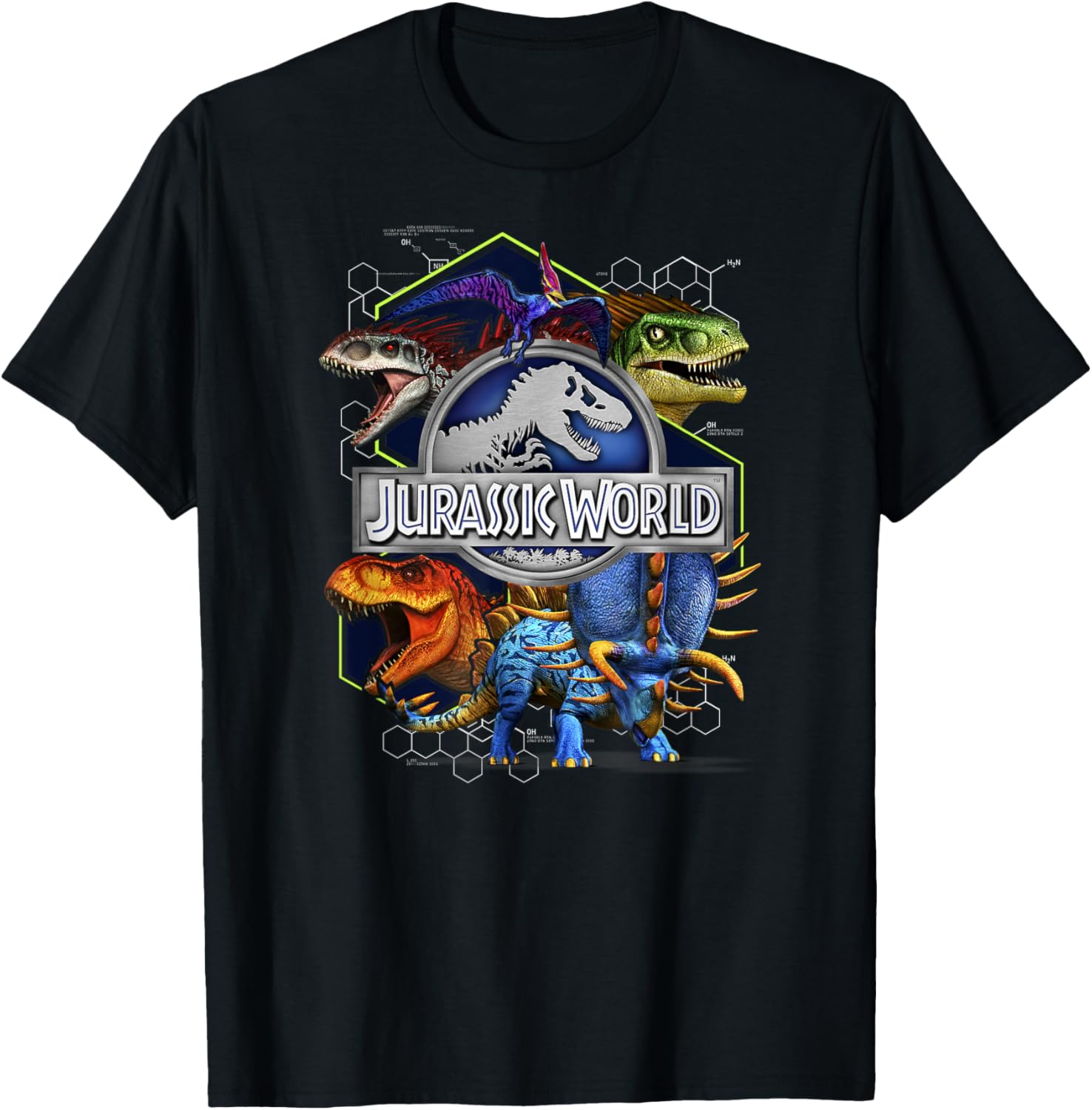 Detalle de Jurassic World Maglietta Octagon C1