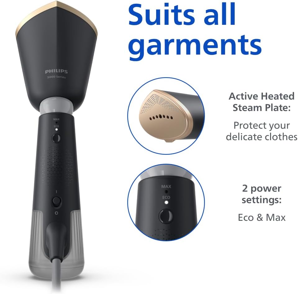 Thumbnail 5 de Philips 5000 Series Handheld Steamer (STH5030/80) – Sleek, Compact & Versatile