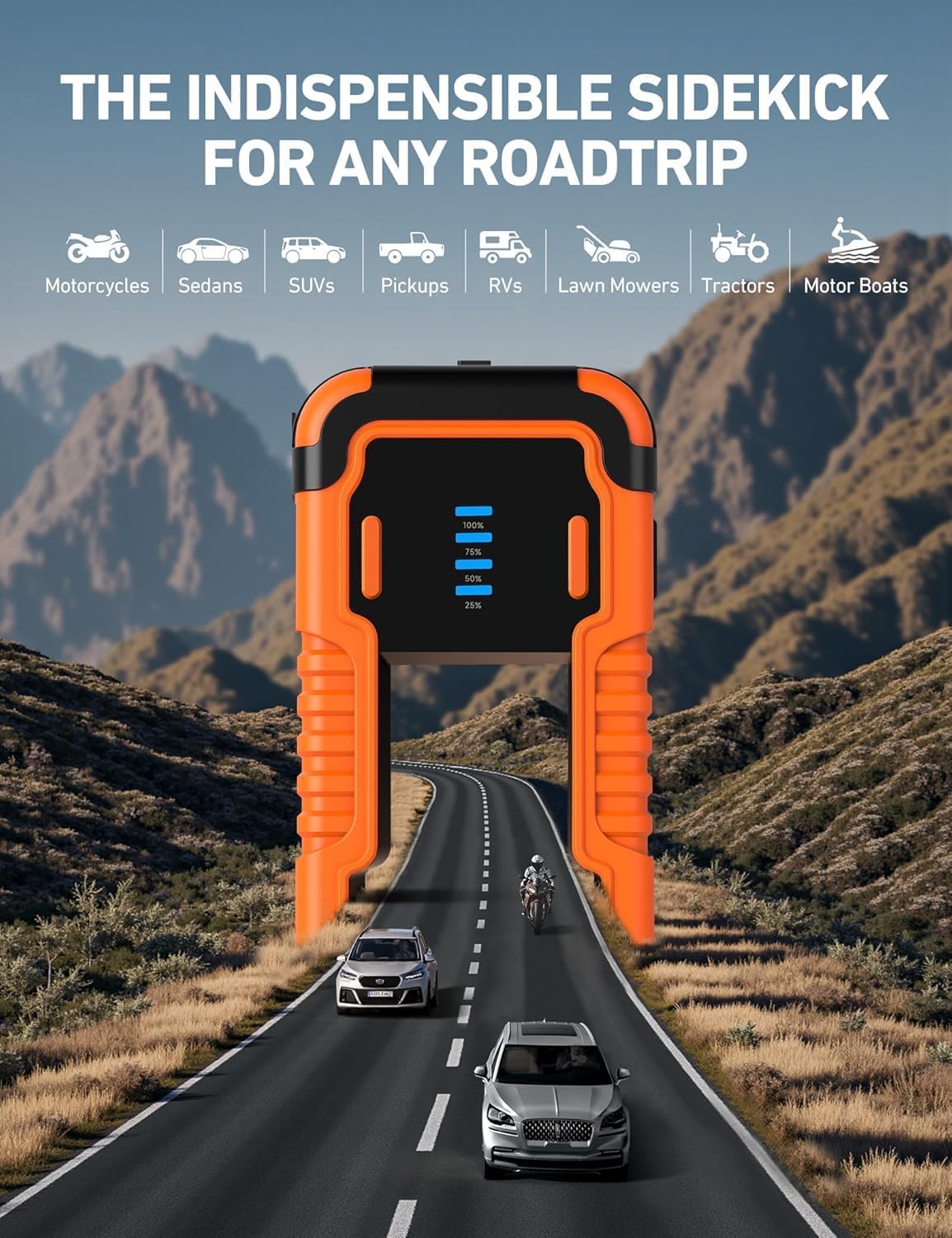 Thumbnail 1 de AstroAI P12 Starthilfe Powerbank 6000A