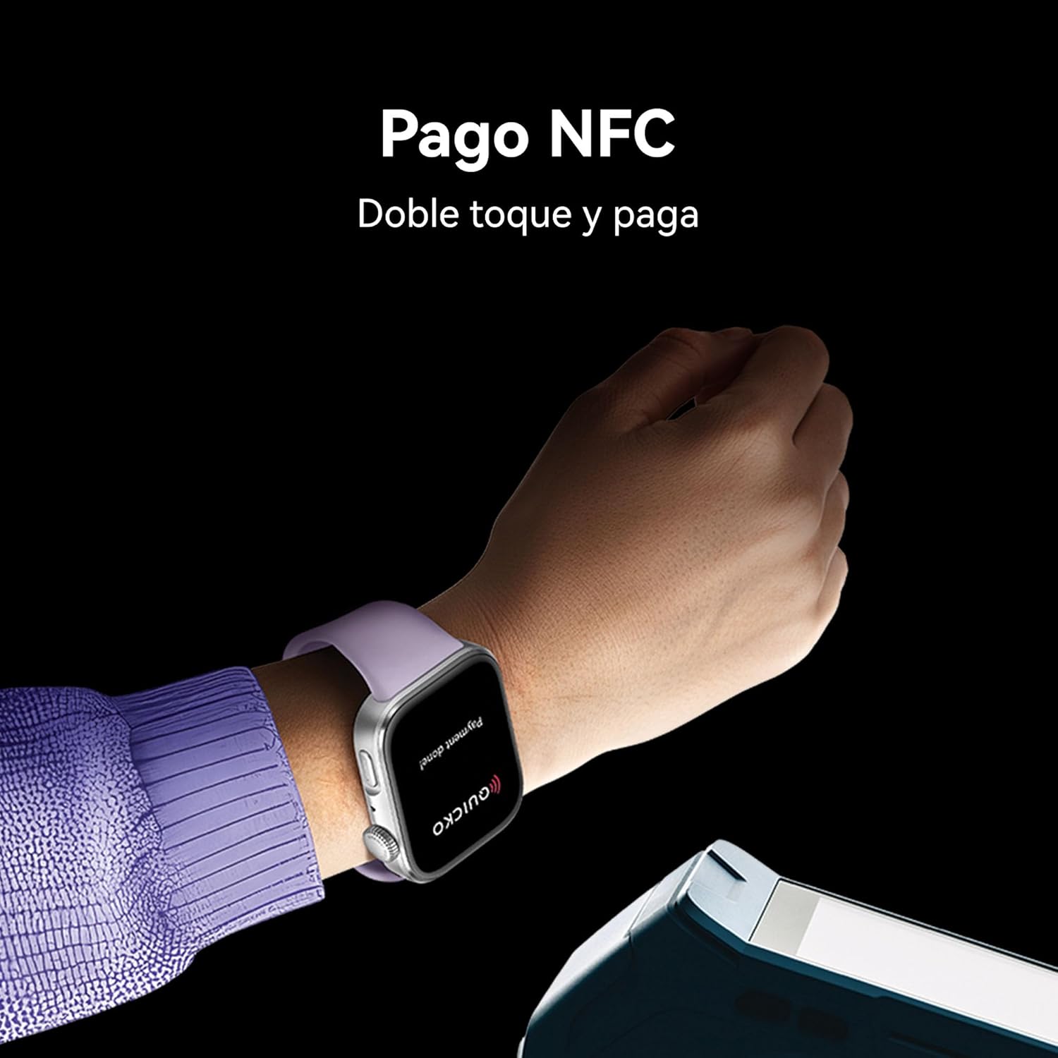 Detalle 2 de HUAWEI Watch FIT 4 Smartwatch con GPS, NFC y Brillo 2000 nits