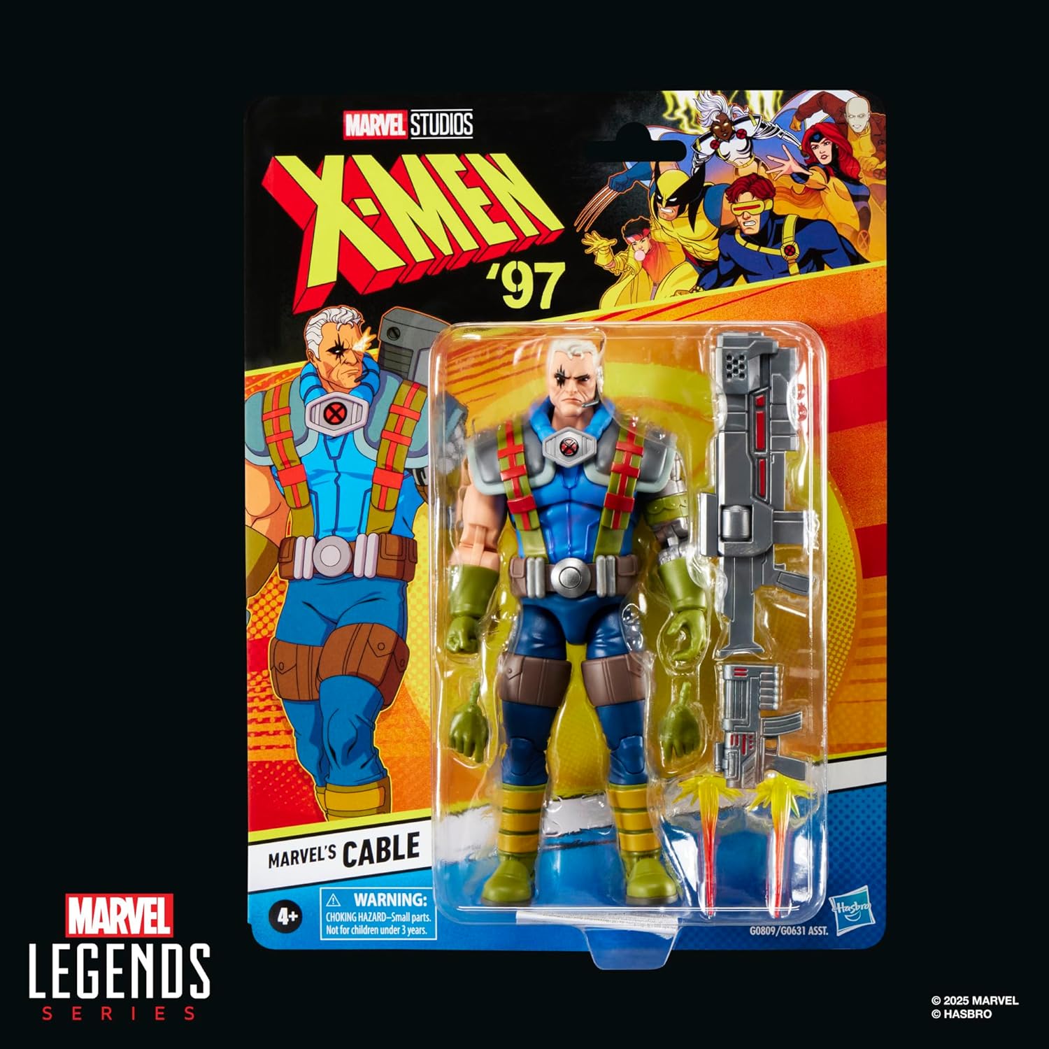 Detalle 2 de Marvel Legends Cable 15 cm action figure