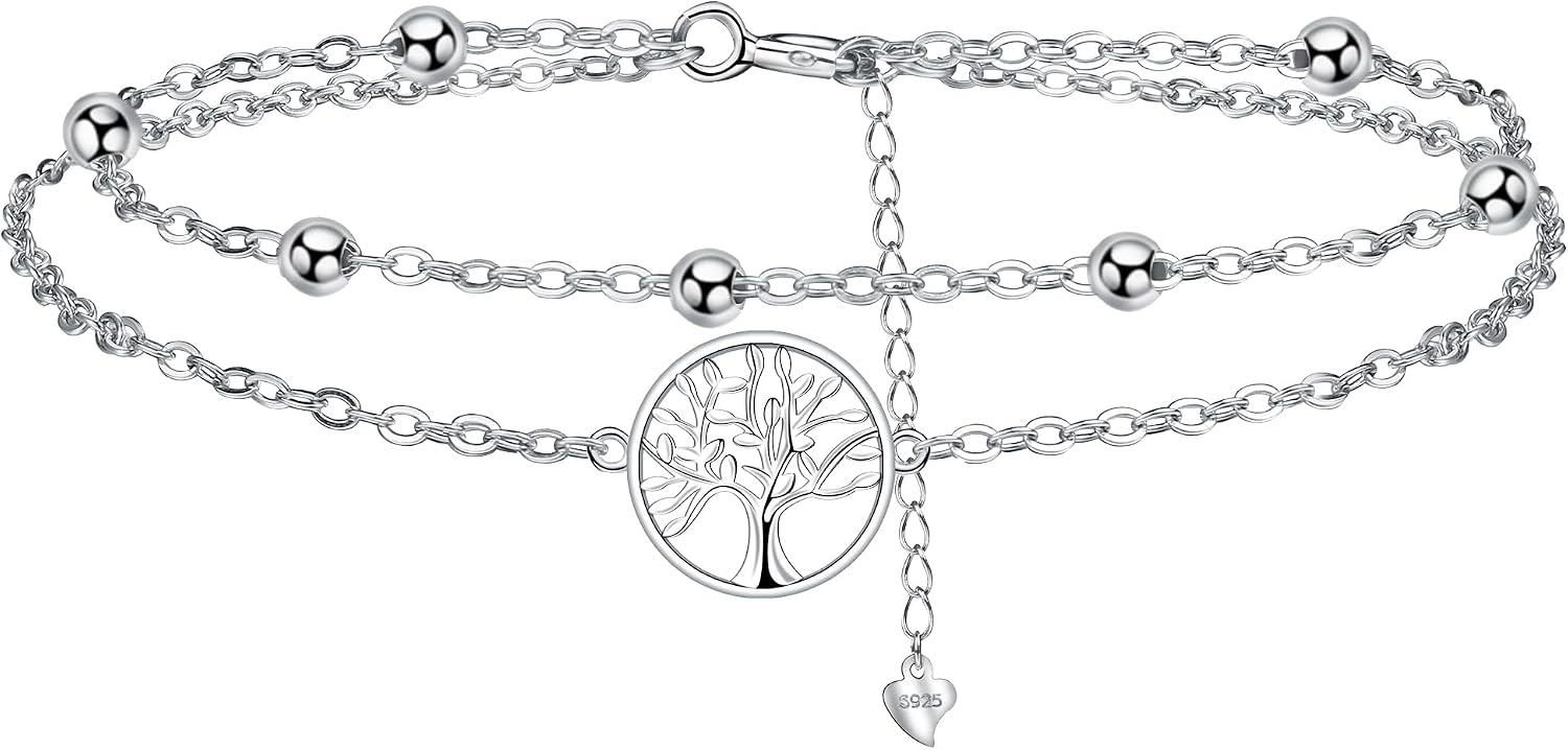 Detalle de J.MUEN Bracelet Argent Sterling 925 Arbre Vie
