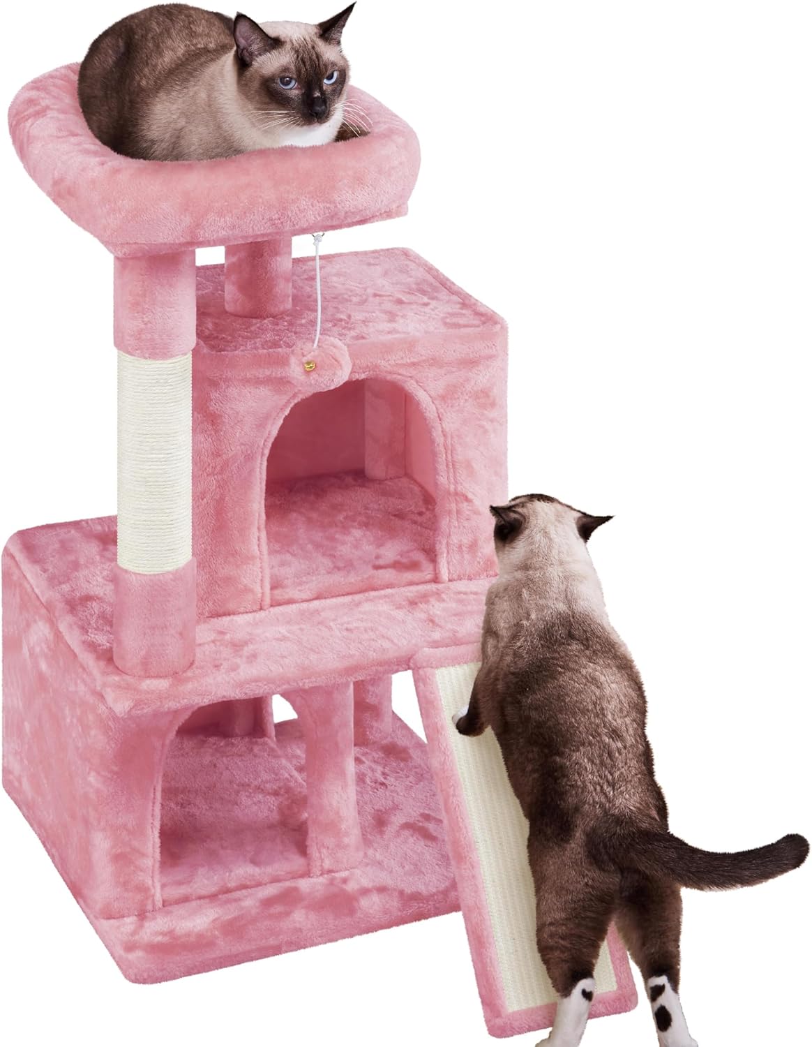 Detalle de Yaheetech 91cm Cat Tree with Double Condo