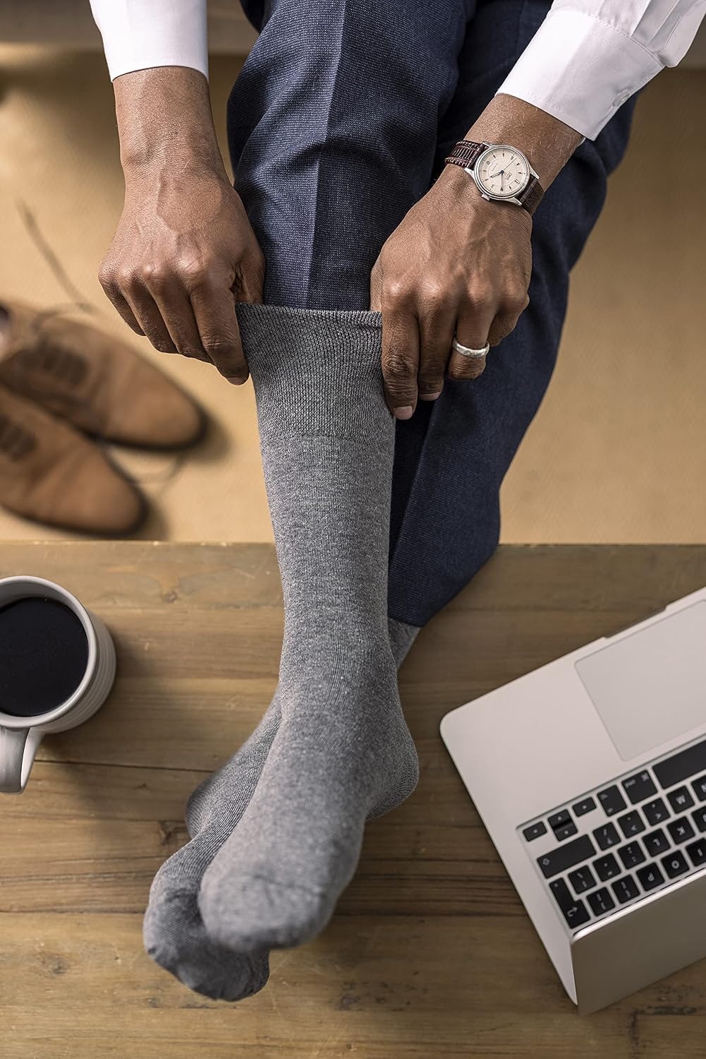 Detalle de IOMI Footnurse Mens diabetic socks 6 pairs