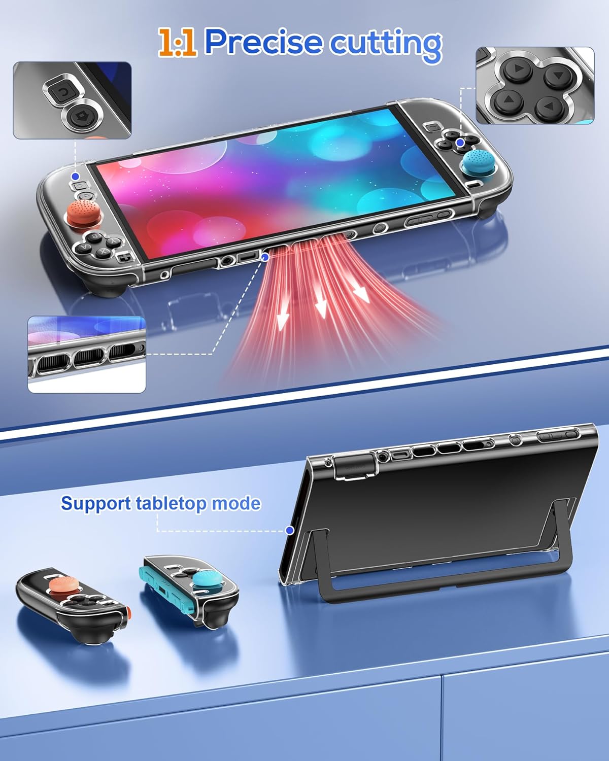 Detalle 2 de FYOUNG Protective Case for Switch 2 7.9in