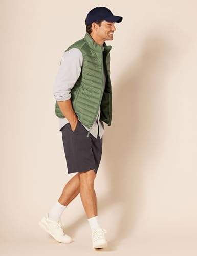 Thumbnail 2 de Amazon Essentials Men's Classic Fit 9" Chino Shorts with Pockets, Charcoal (40W)