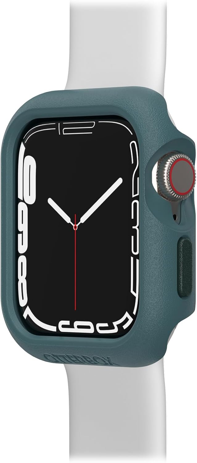 Detalle 2 de OtterBox All Day Bumper per Apple Watch Series 9/8/7 da 41 mm – protezione antichock e contro urti, verde/blu