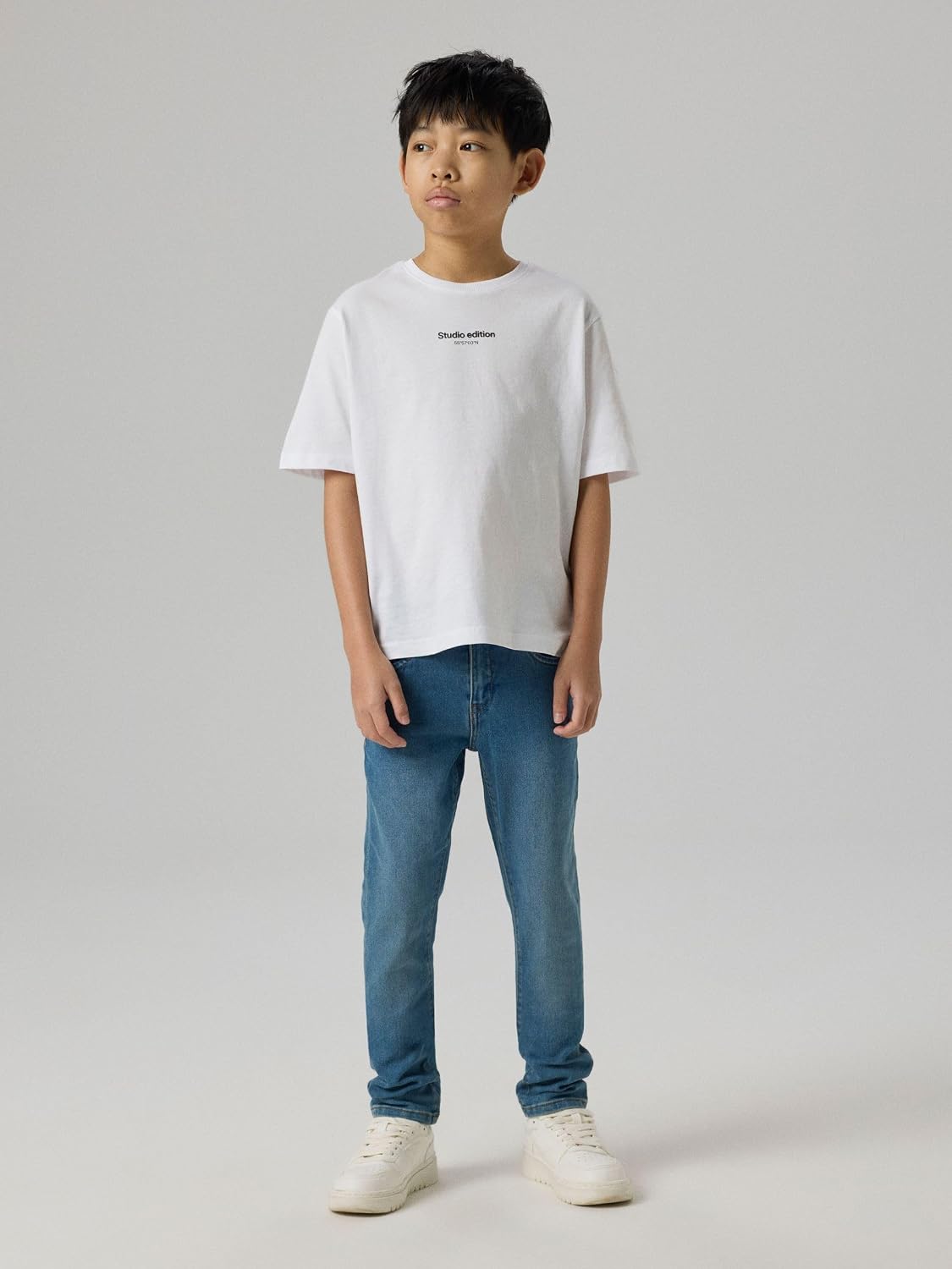 Detalle 2 de NAME IT Boy Jeans Slim Fit – Jeans mit 71% Baumwolle, 27% Polyester, 2% Elasthan