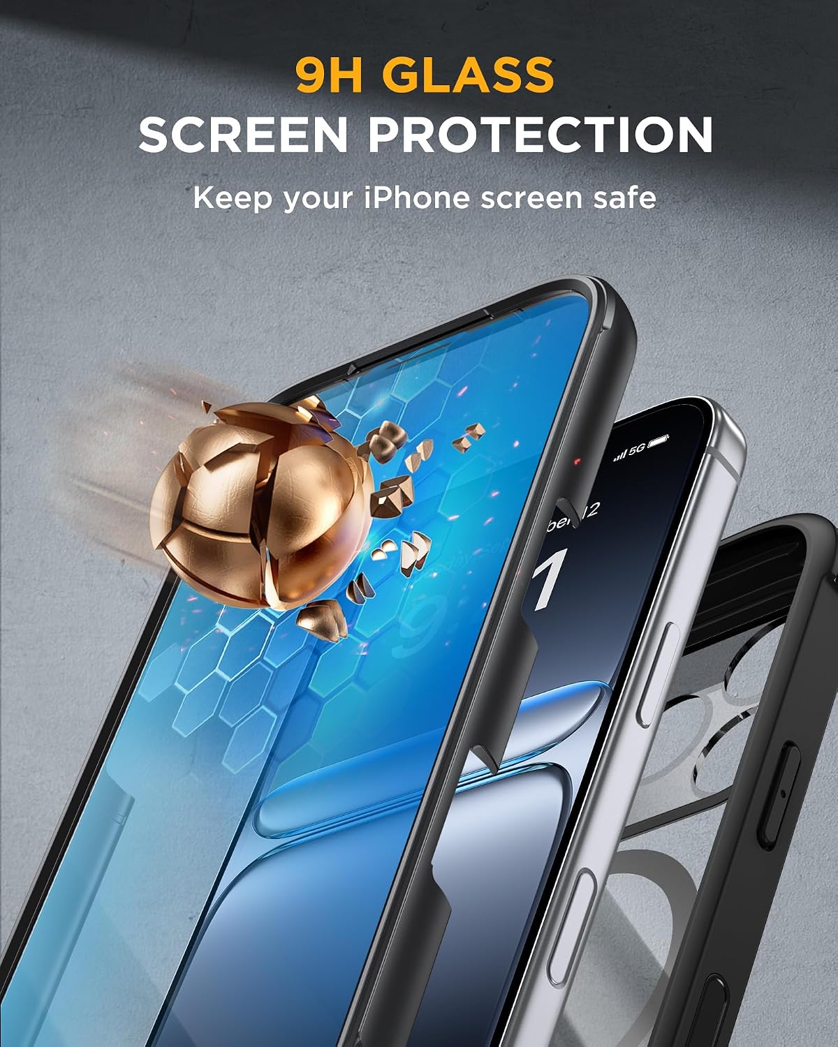 Thumbnail 5 de Miracase Magnetic Case for iPhone 17 Pro Max 6.9"