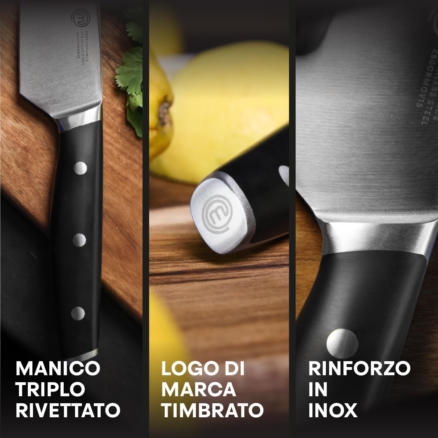 Thumbnail 2 de MasterChef Set coltelli da cucina 15 pezzi