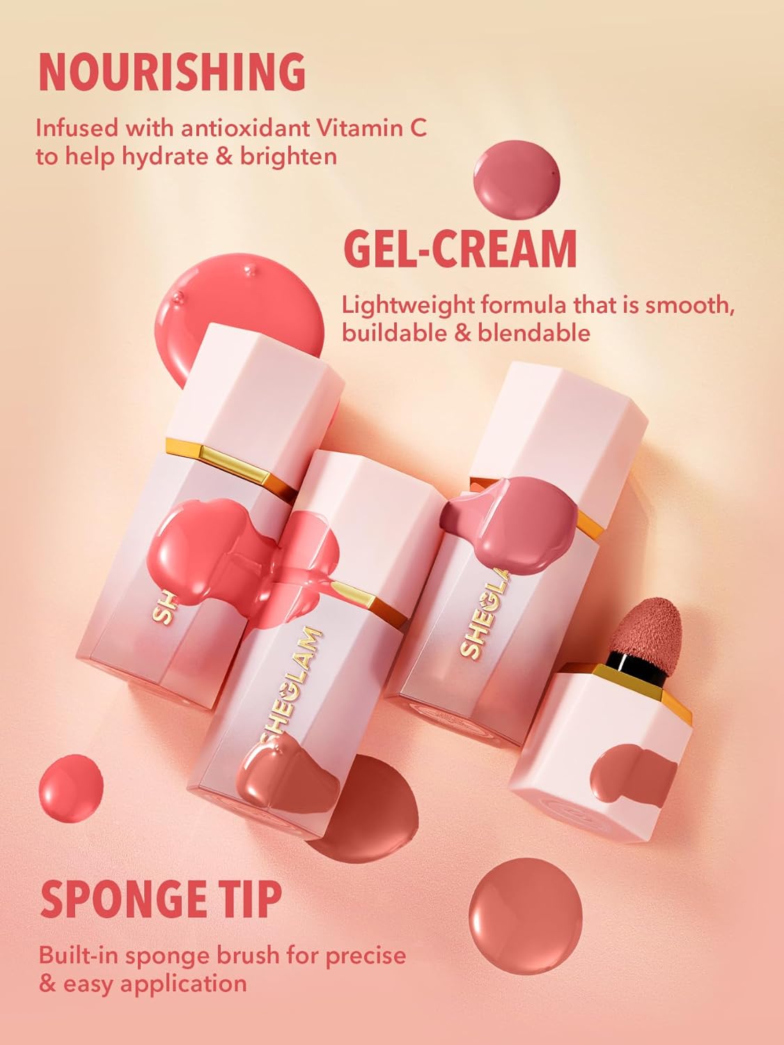 Detalle 2 de Sheglam Color Bloom Liquid Blush ๐