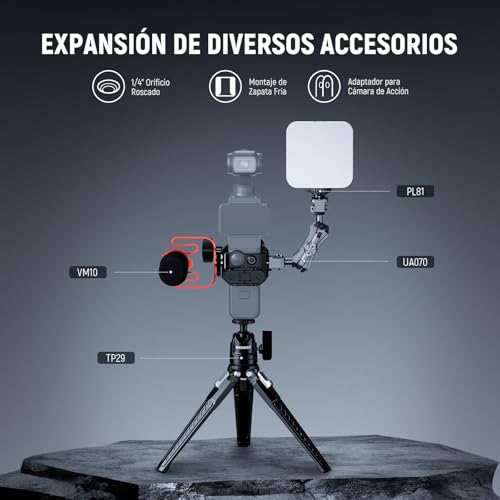 Thumbnail 4 de NEEWER Pocket 3 jaula compatible para Osmo Pocket 3 🎥