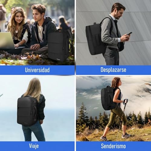 Thumbnail 8 de Taygeer Mochila de cabina 40x30x20 para Ryanair y aerolíneas