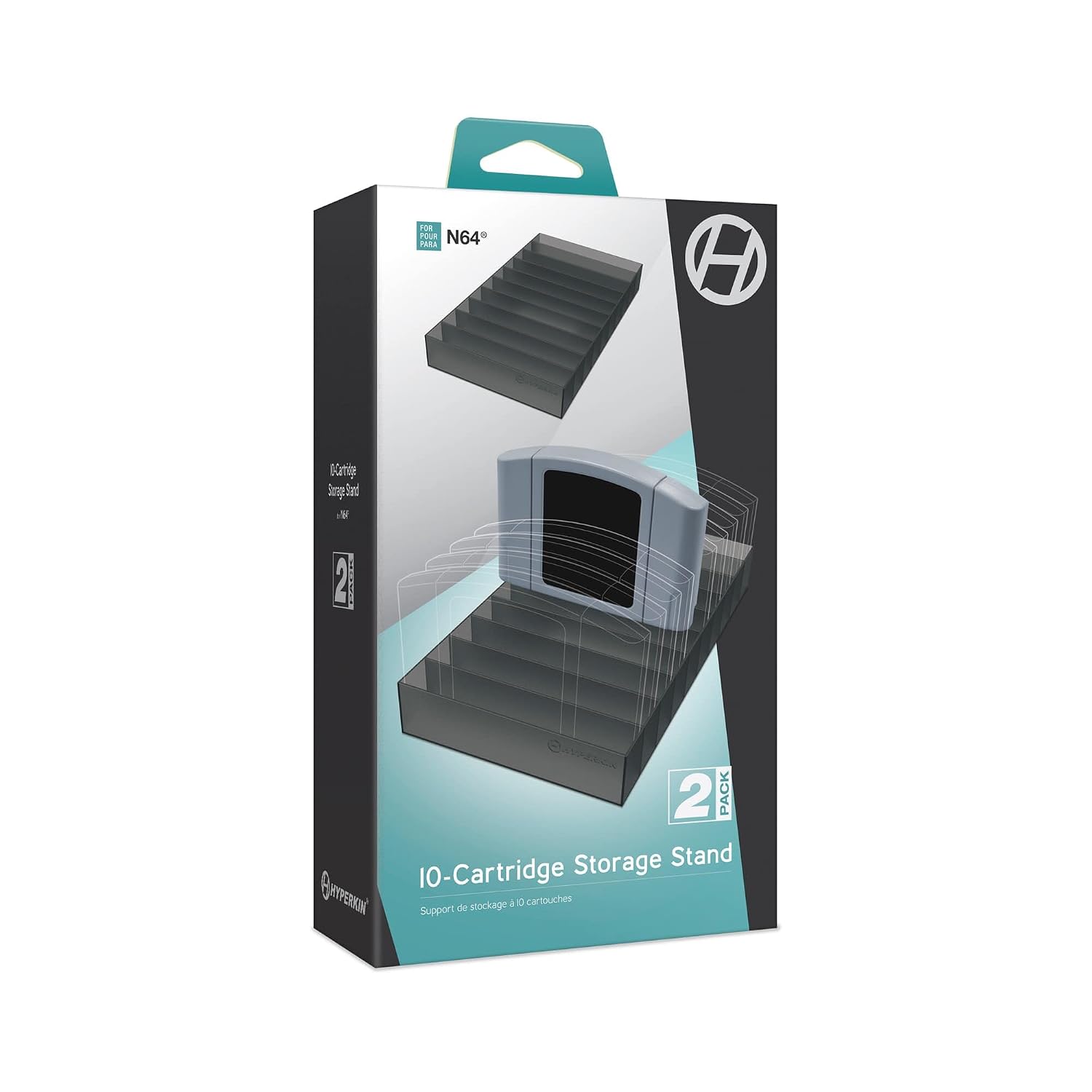 Thumbnail 1 de Hyperkin 10-Cartridge Holder for N64 2-Pack