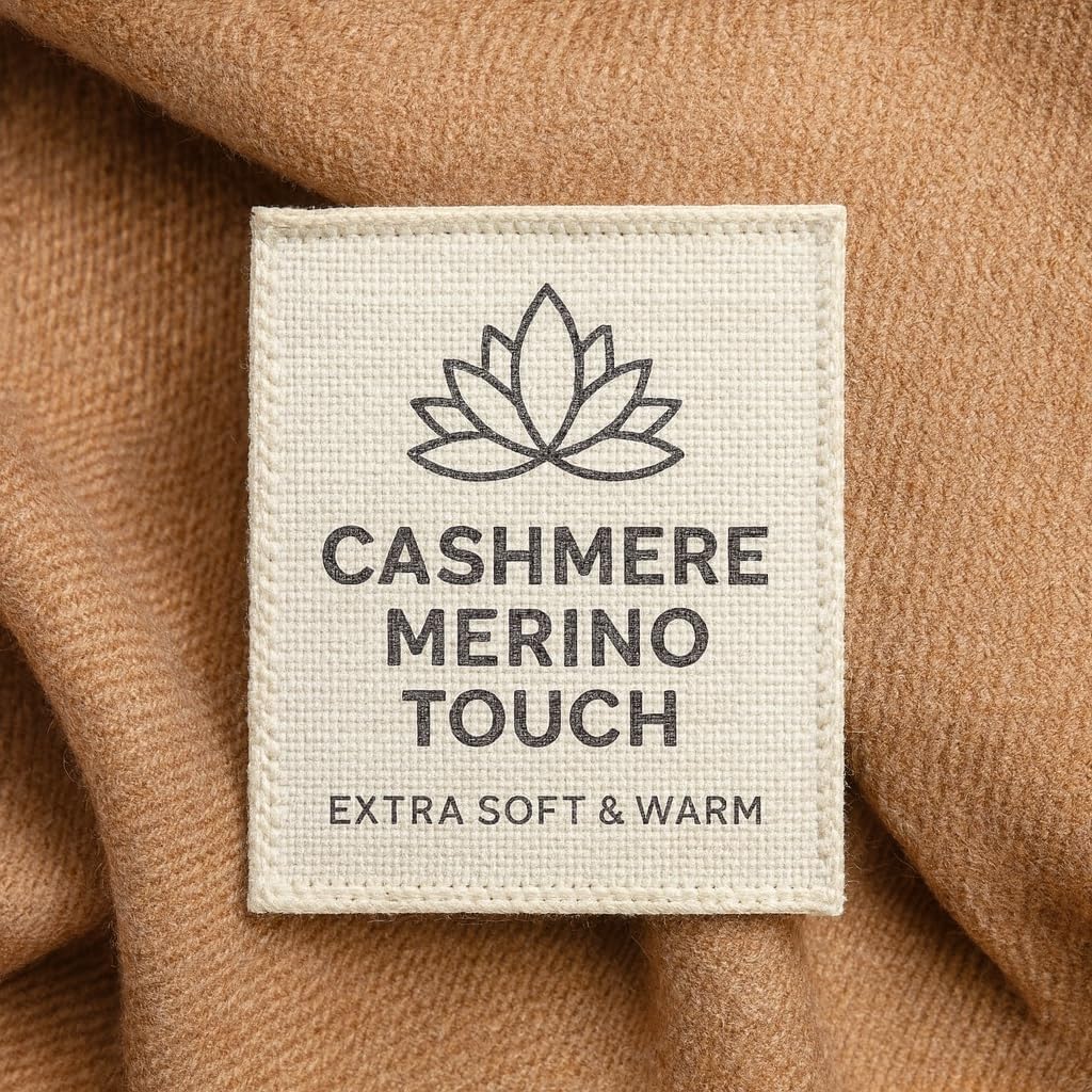 Thumbnail 5 de KARMA.DIEM Schal XXL 180x65 cm – Cashmere Merino Touch