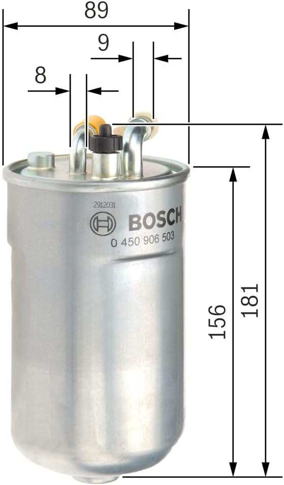 Thumbnail 1 de Filtro diesel Bosch N6503: separa particelle e acqua, protezione per il sistema di iniezione