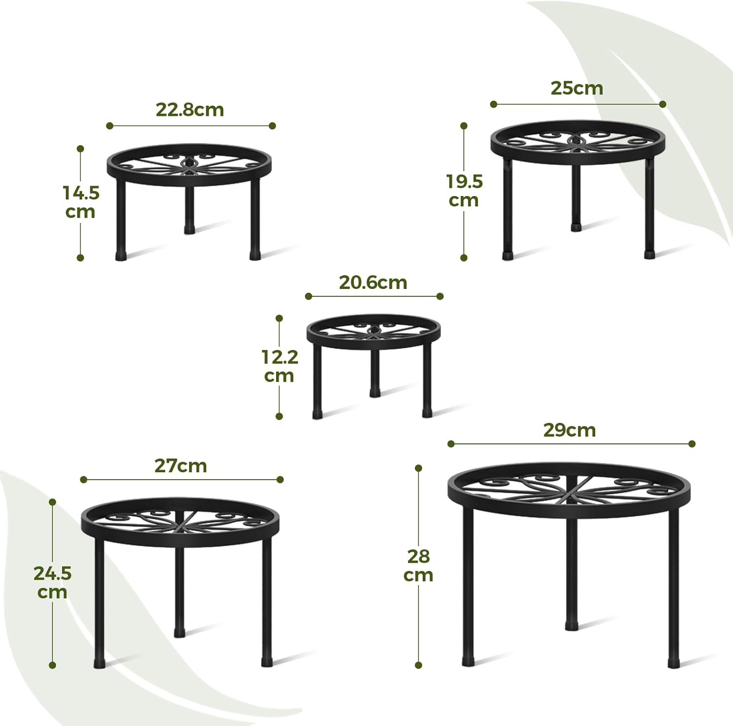 Thumbnail 4 de Bamworld soportes para flores 5 piezas