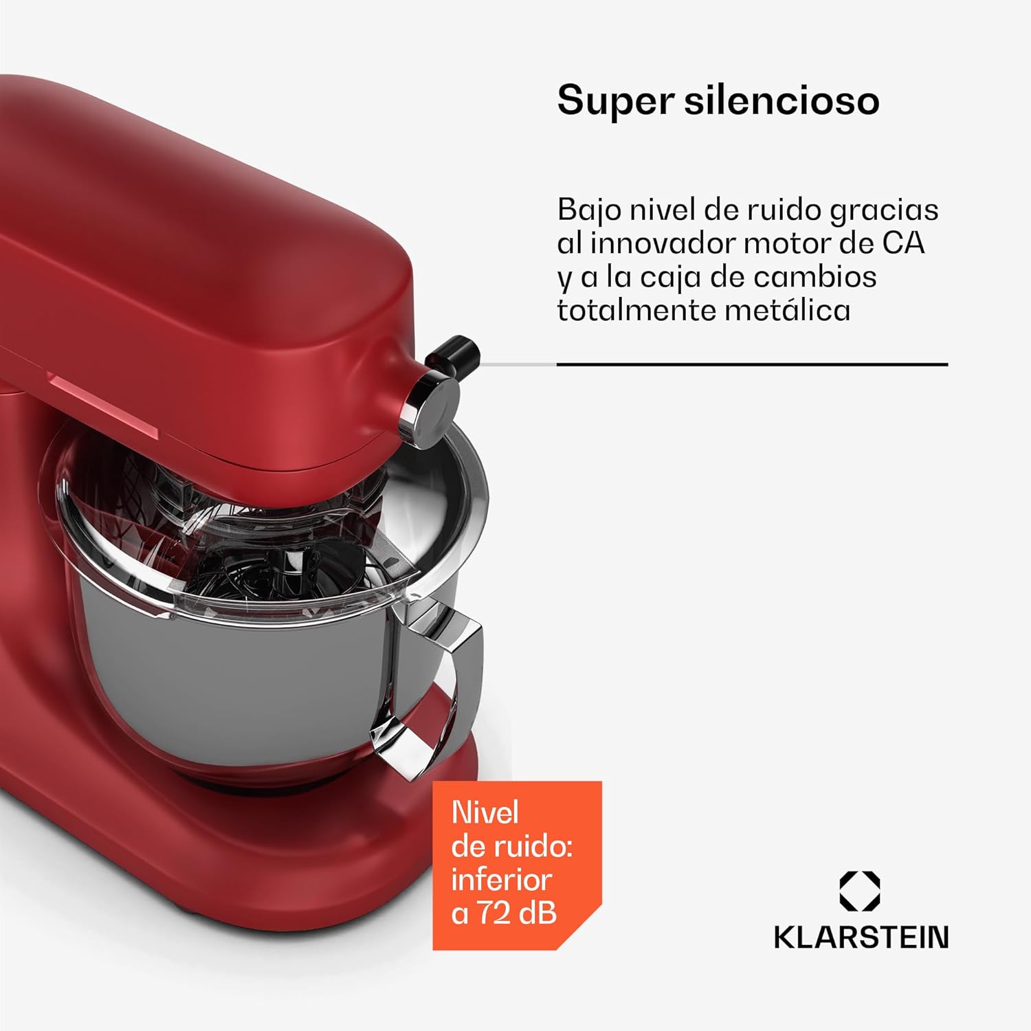Thumbnail 2 de Klarstein Chiara Robot de Cocina 1600W 5L Silencioso 🥣