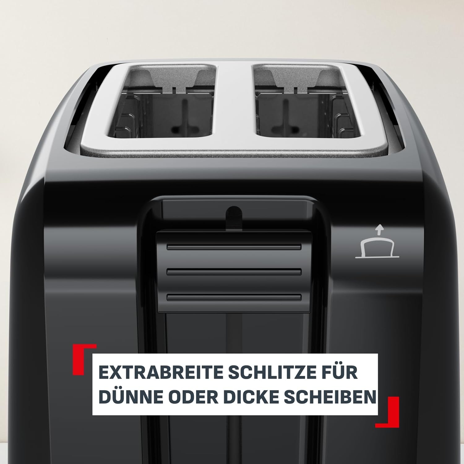 Thumbnail 3 de Tefal Vita TT1A2810 Zwei-Schlitz-Toaster – 7 Bräunungsstufen, zentrierte Brotscheiben, Stopp-/Auftau-/Aufwärmfunktion
