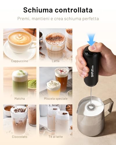 Detalle de SIMPLETASTE Frullino Montalatte Elettrico