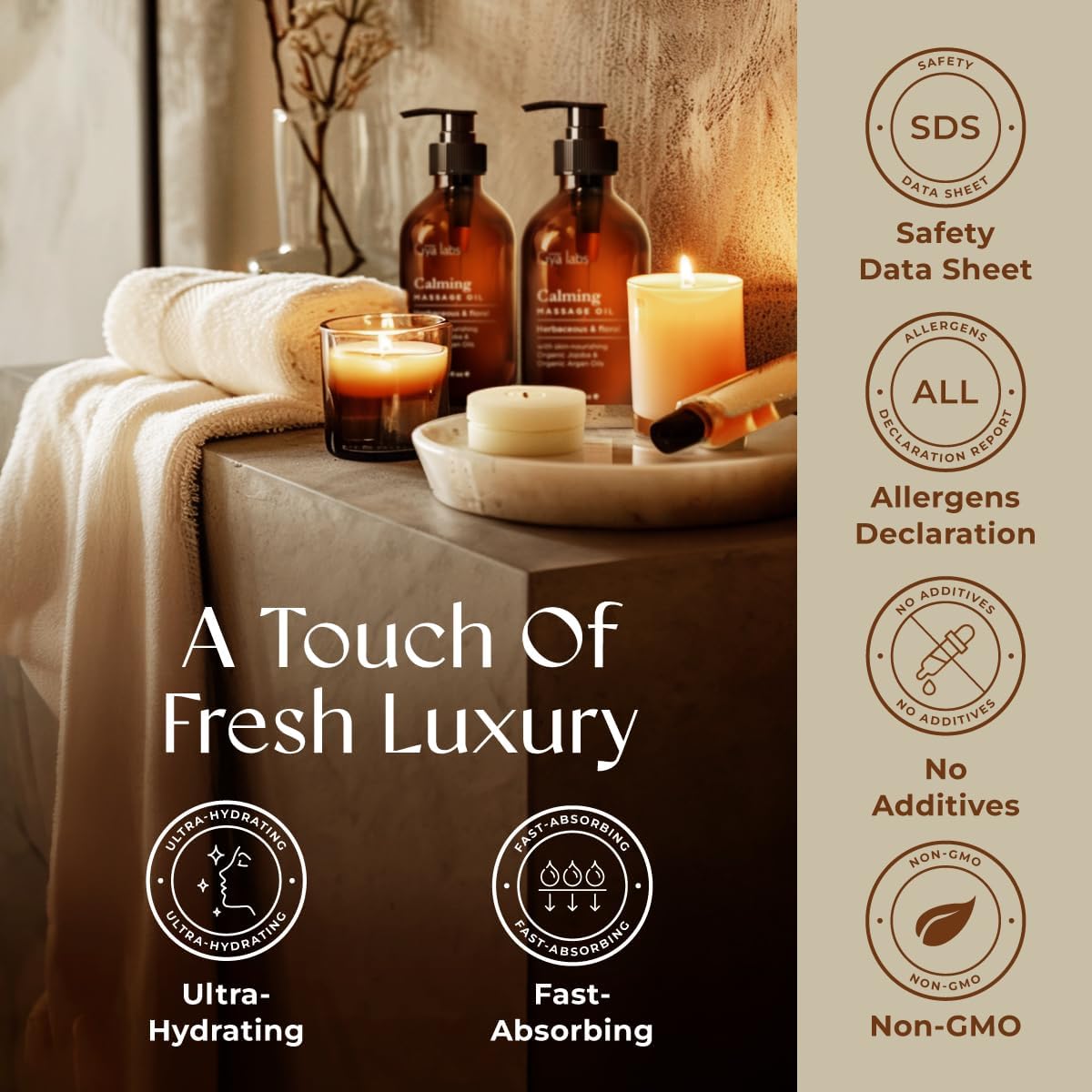 Thumbnail 5 de Gya Labs Calming Massage Oil 200 ml
