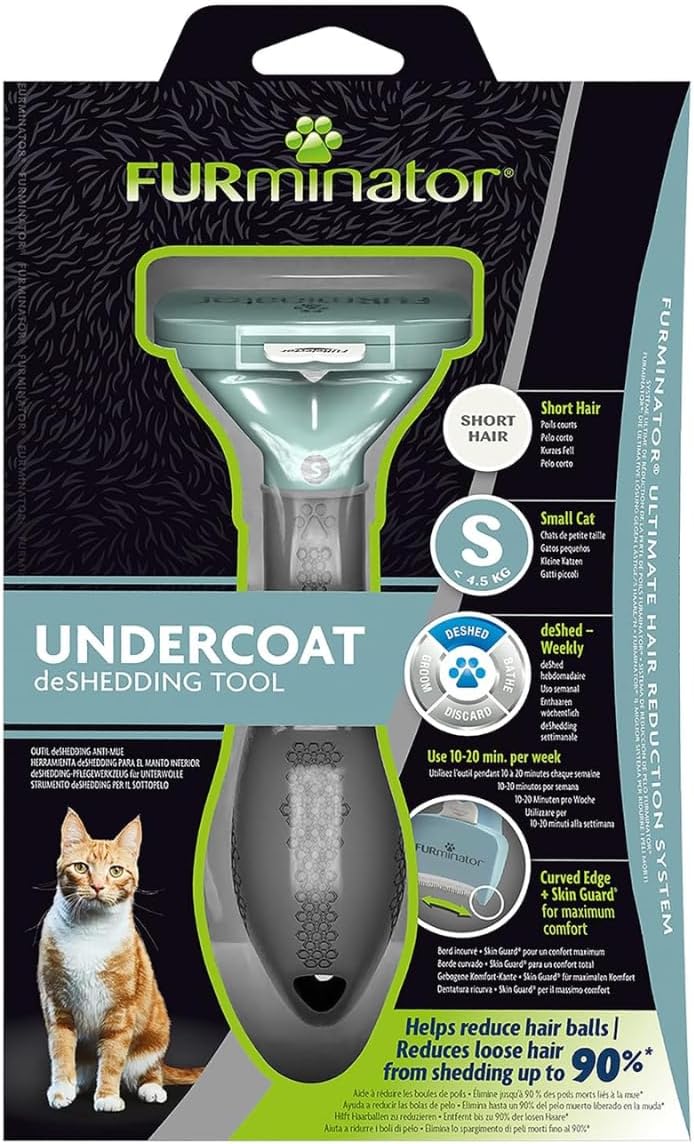 Detalle de FURminator Outil Undercoat deShedding Chat S poils courts