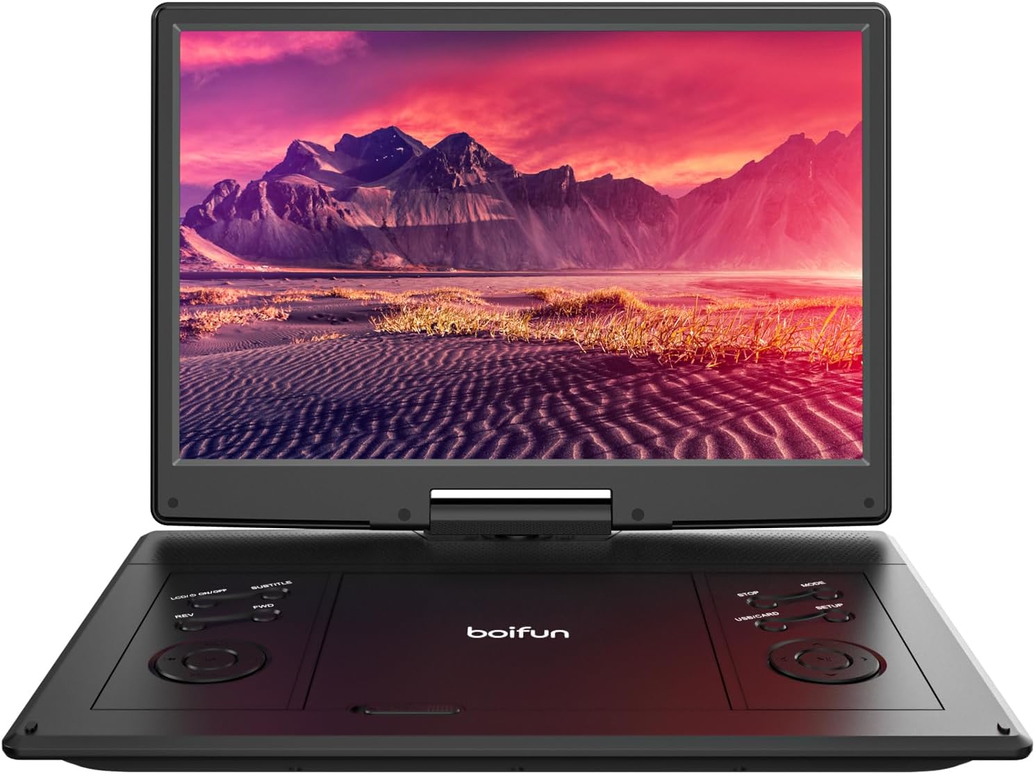 Detalle de Boifun 16.9" Portable DVD Player 6 hrs battery 📀