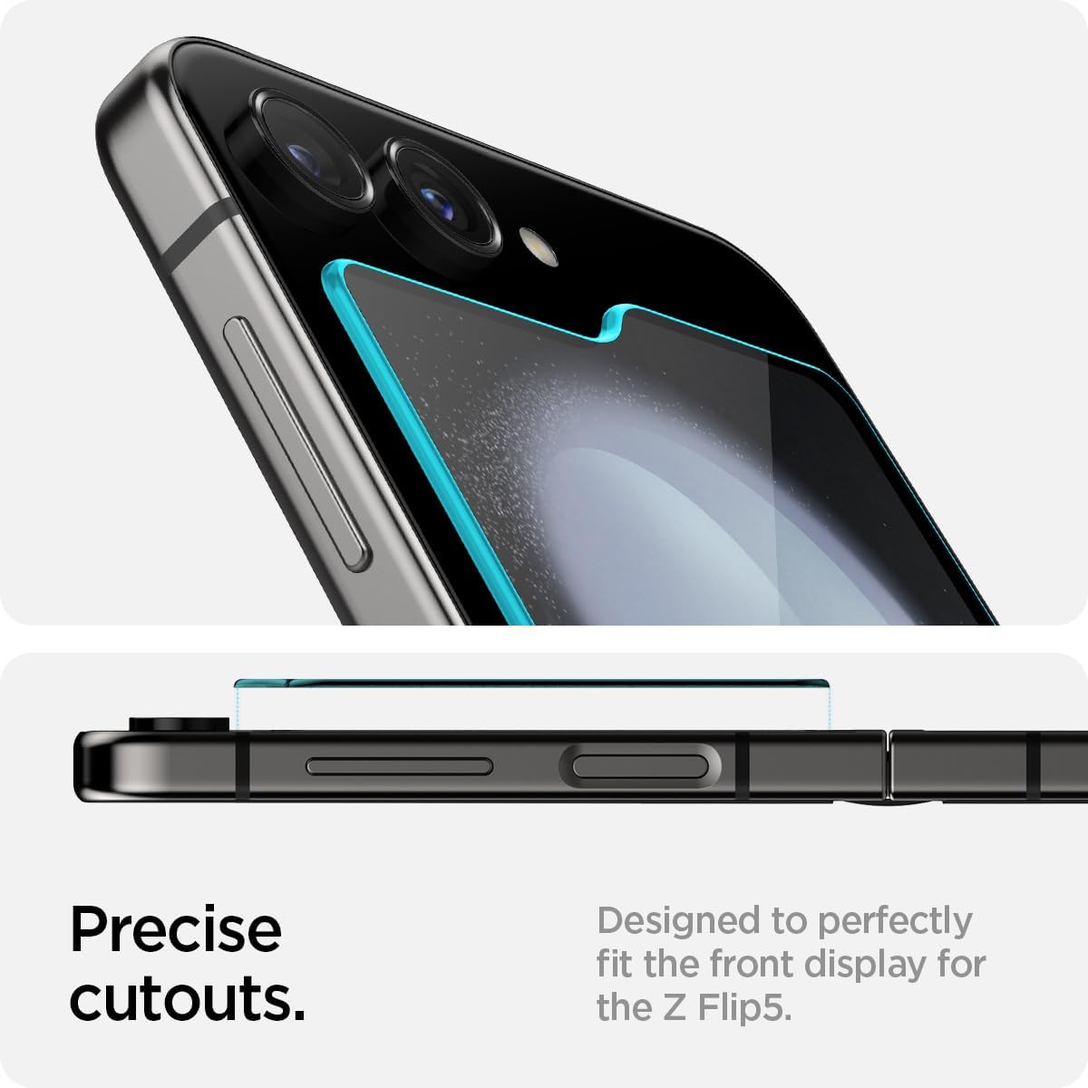 Thumbnail 4 de Spigen Glas.tR EZ Fit Protector Pantalla para Z Flip 5