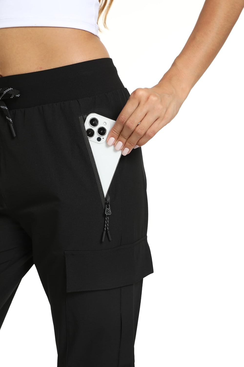 Thumbnail 4 de Rrosseyz Women's Cargo Hiking Pants, Lightweight, Quick-Dry, Water-Resistant