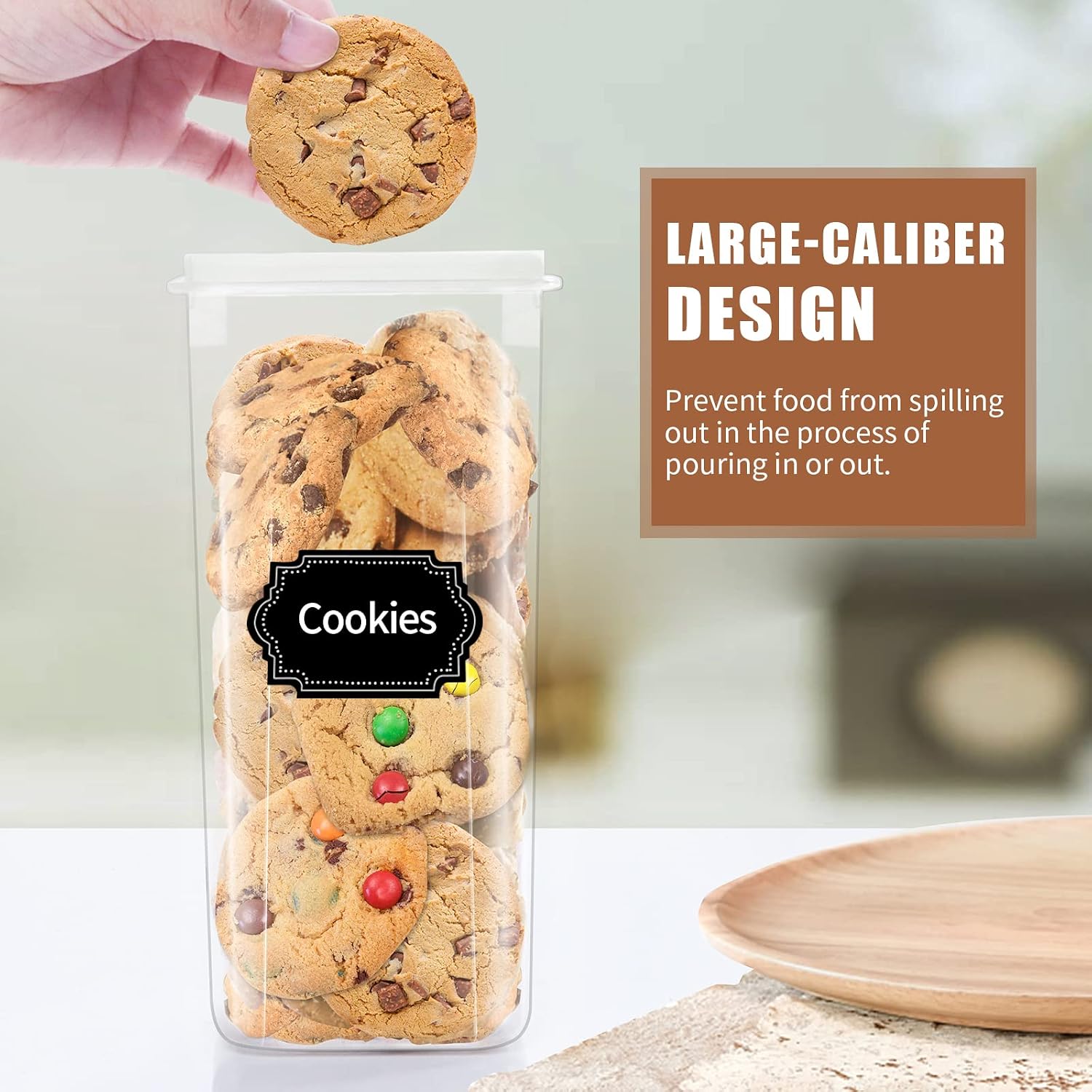 Detalle 1 de PRAKI food storage containers, BPA-free plastic