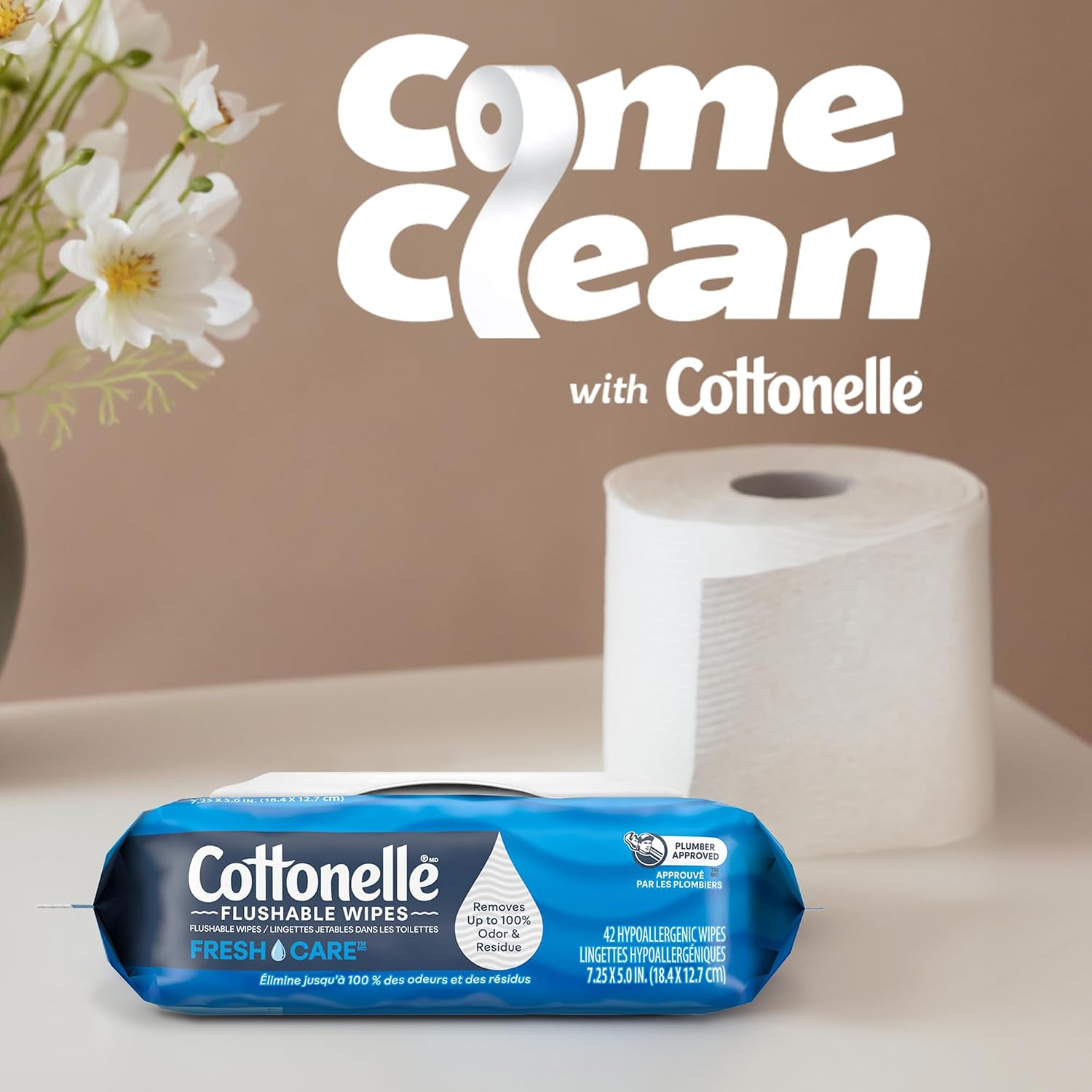 Detalle 2 de Cottonelle ultra clean toilet paper 24 rolls