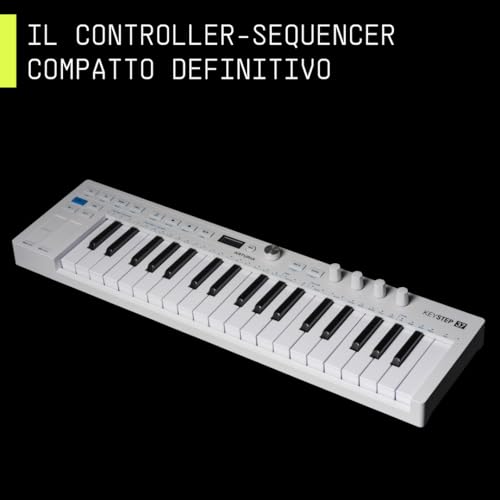 Detalle de Arturia KeyStep 37 mk2 – Tastiera MIDI: controllo snello e versatile per la tua musica