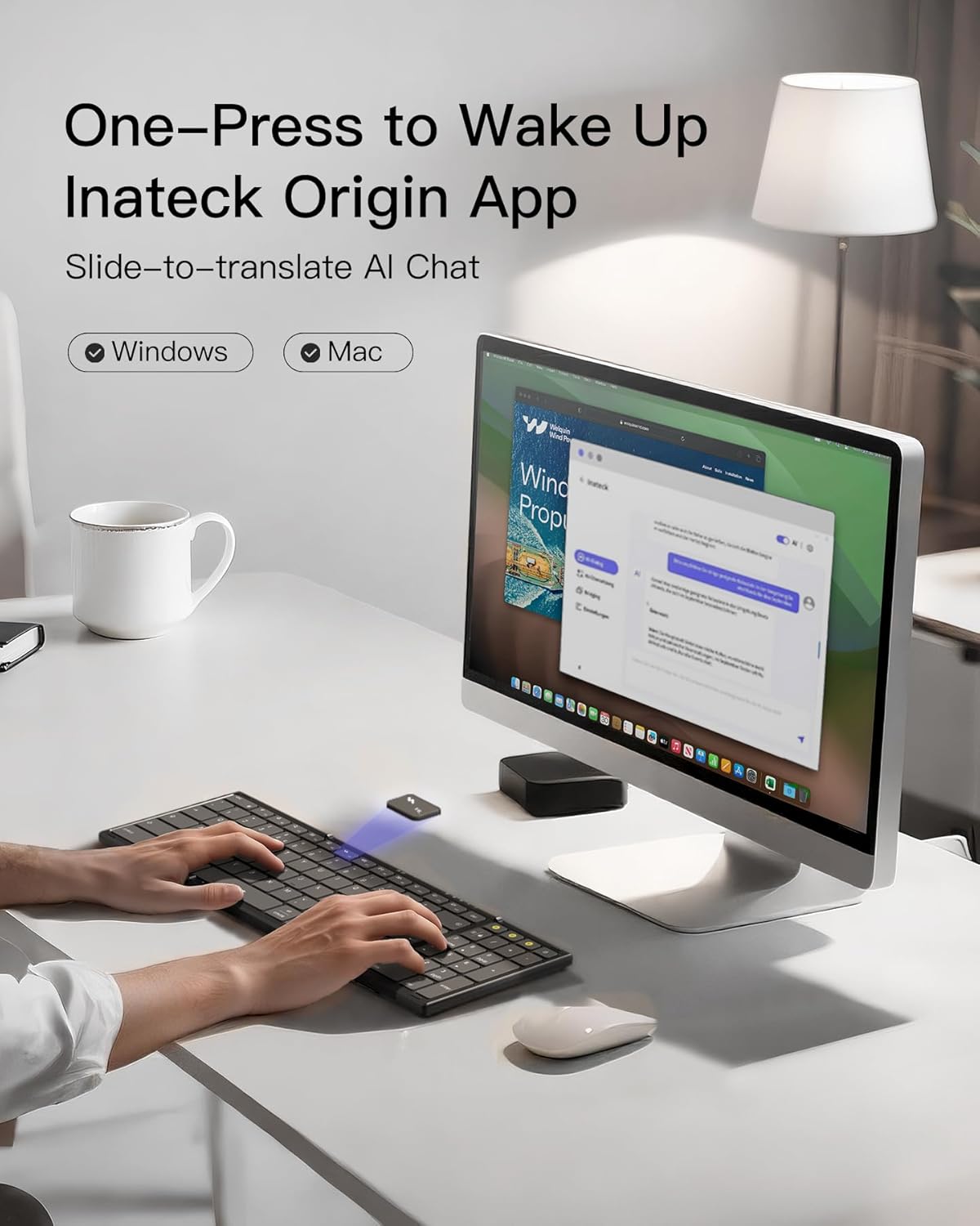 Thumbnail 5 de Inateck Nomad N0135 foldable Bluetooth keyboard with stand
