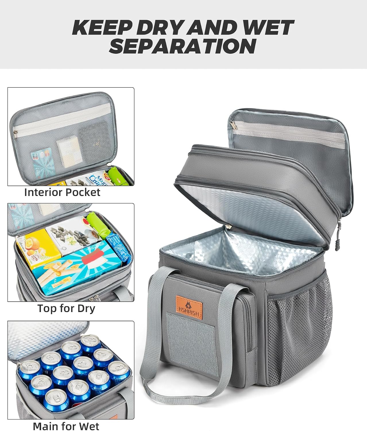 Detalle de HSHRISH Tactical Lunch Bag 16L