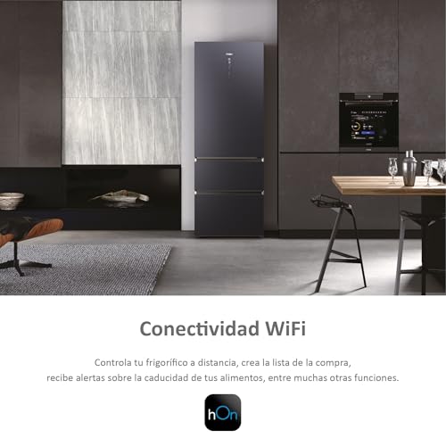 Thumbnail 3 de Haier 3D 70 Series 7 HTW7720ENMB: Frigorífico Combi con Direct Access, WiFi y Humidity Zone