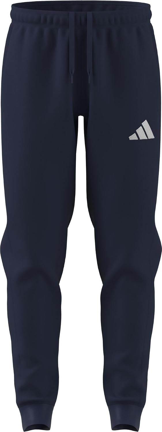 Detalle de adidas Men's Entrada26 Sweat Black/White – Regulär geschnitten, Kordelzug, recyceltes Material