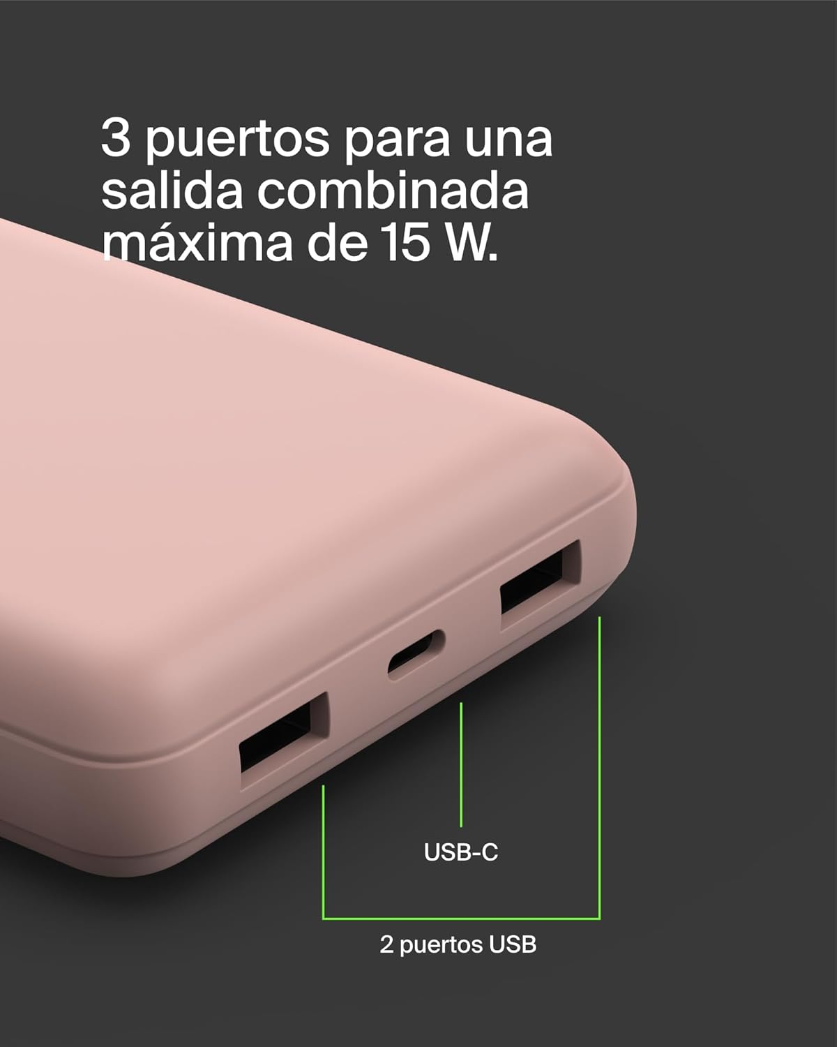 Thumbnail 5 de Belkin Batería Externa 20K USB-C – Carga Rápida ☀