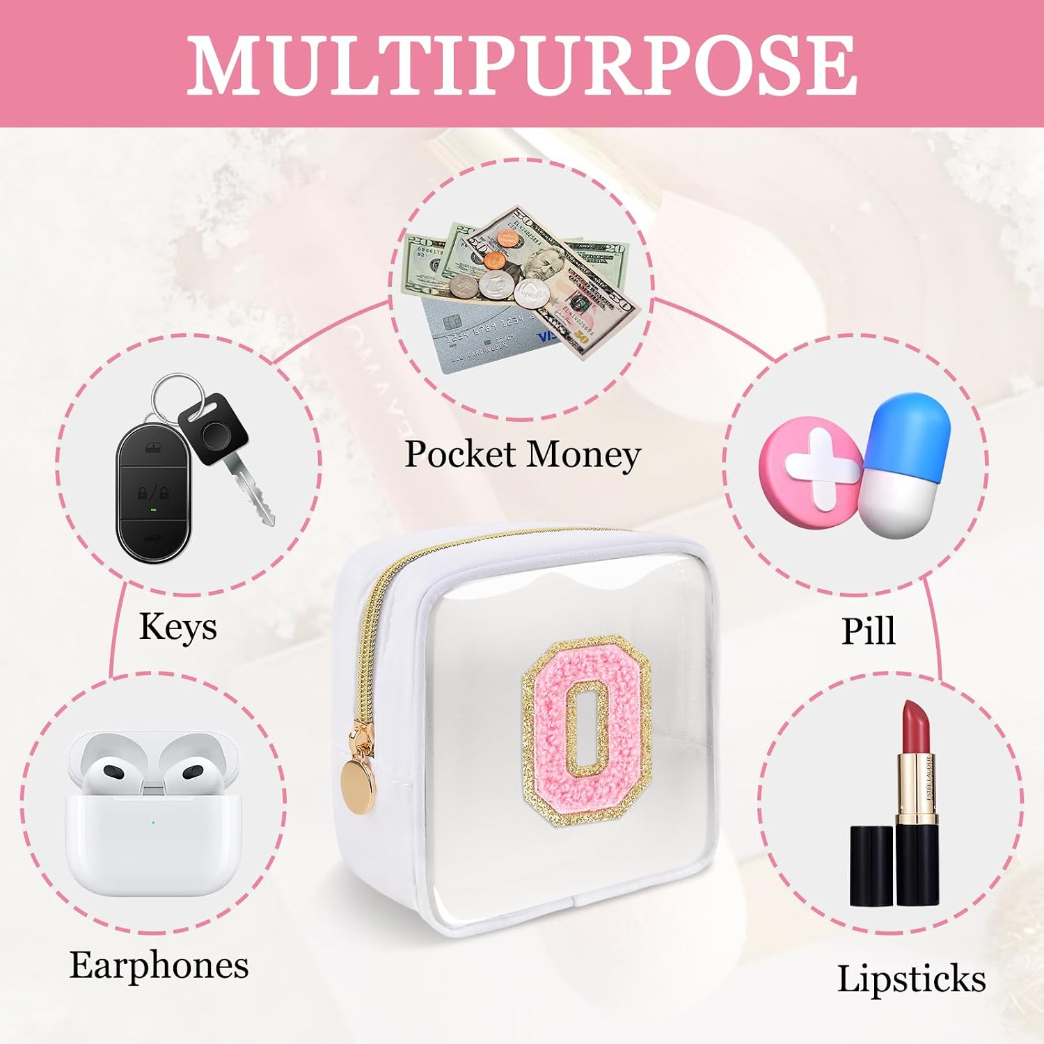 Detalle de Mini Makeup Bag, Nylon