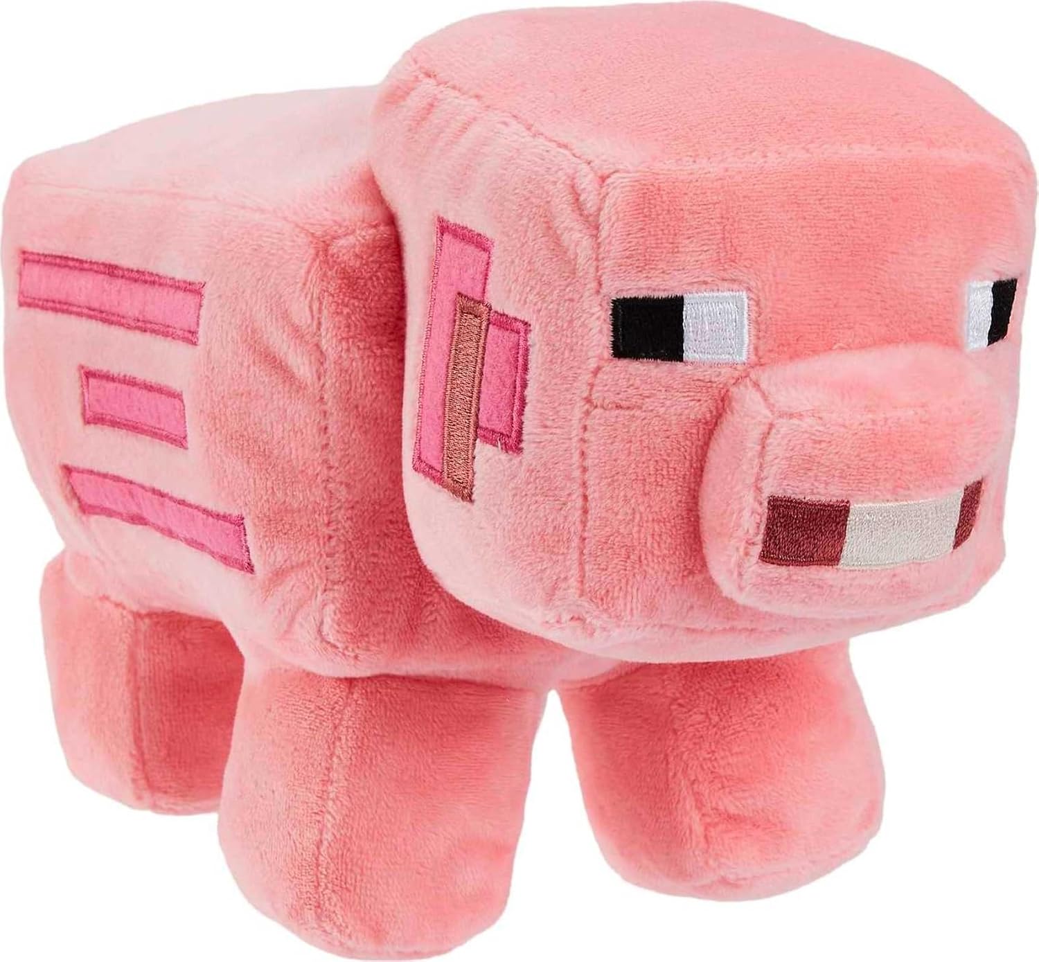 Detalle de Minecraft Plush 8-in Pig Character Doll