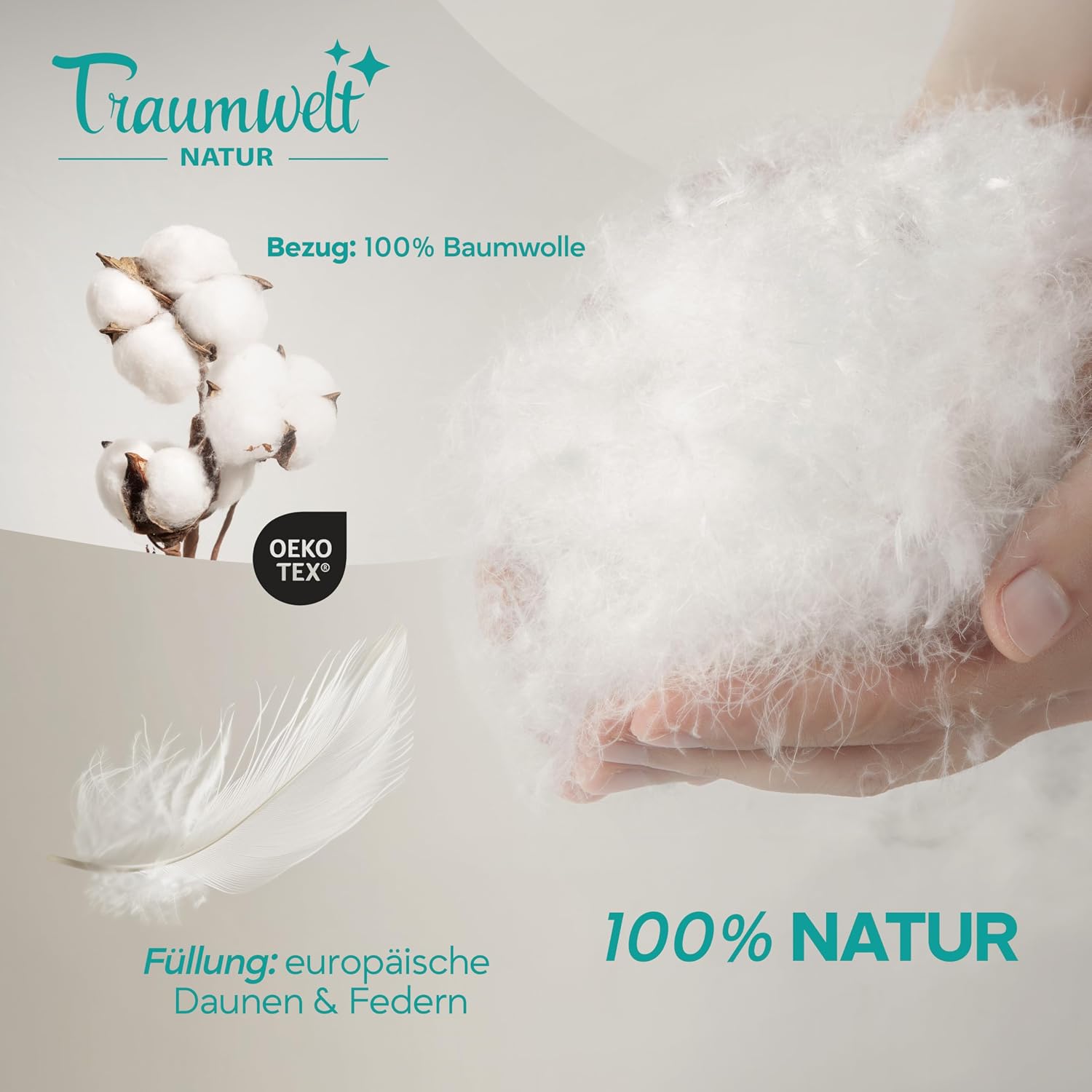 Thumbnail 6 de Traumwelt Daunendecke Winter 135x200 cm
