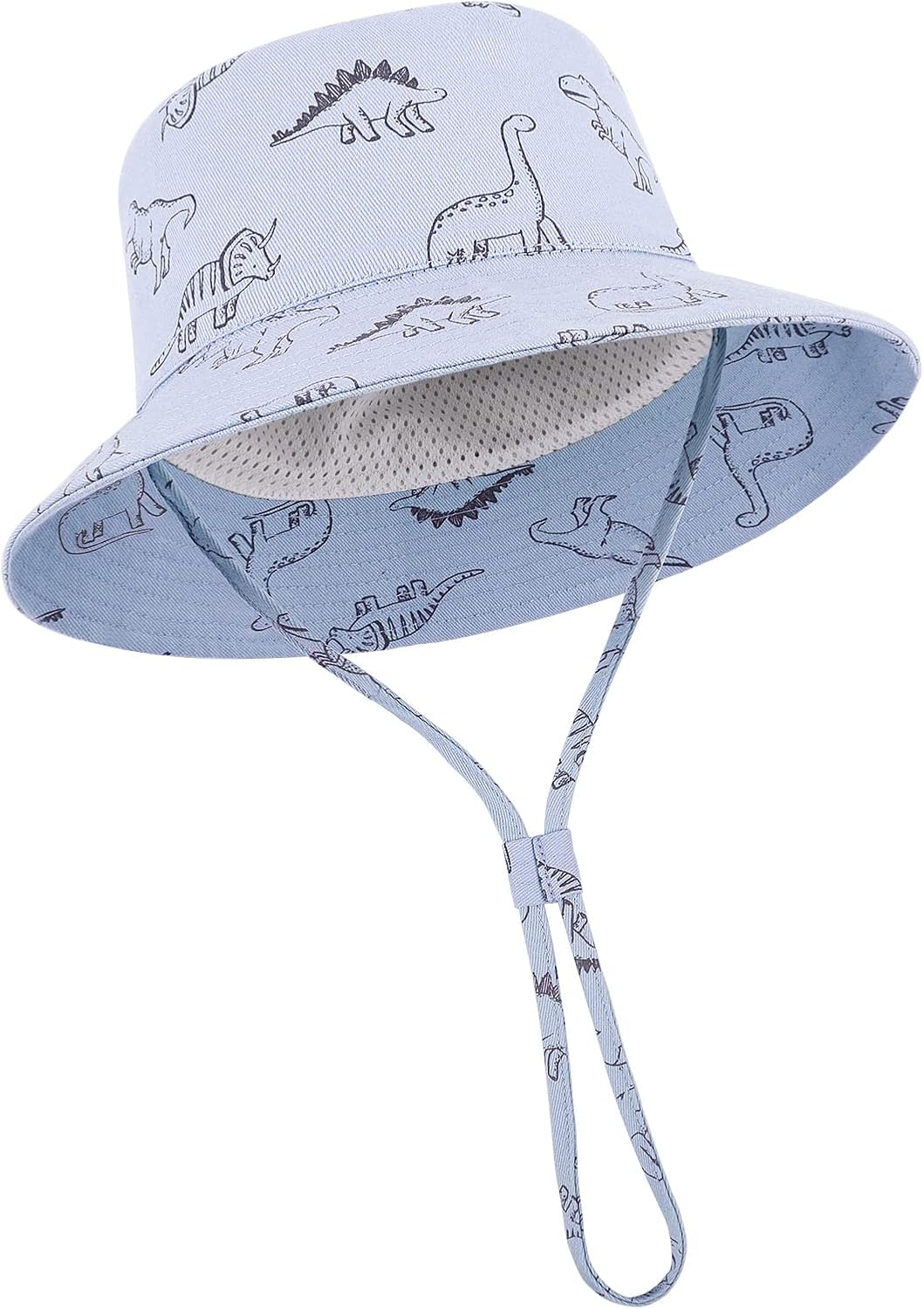 Detalle de TOMEEK Baby Sun Hat: 50+ UPF Foldable Bucket Hat with Adjustable Chin Strap