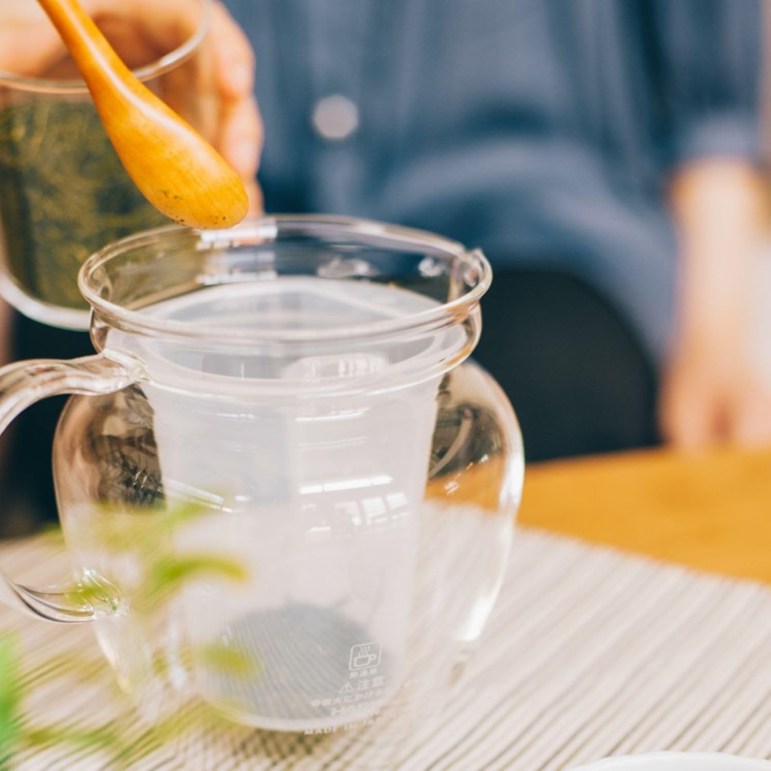 Thumbnail 4 de HARIO 茶茶 なつめ CHRN-4N 耐熱ガラス急須 700ml・大きな茶こし付き