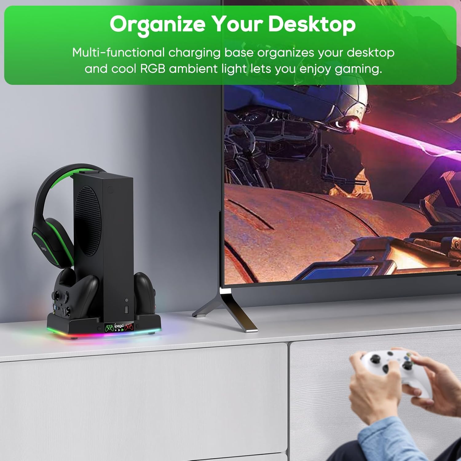Thumbnail 6 de FYOUNG Cooling Stand & Charger Station for Xbox Series S
