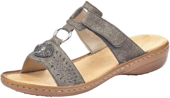 Detalle de Rieker 608K1 45, Mules Femme — Confort et élégance légère